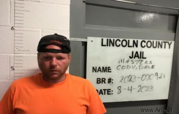 Cody Dale Masters Mugshot