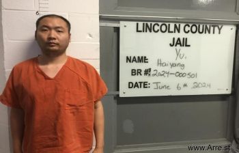 Haiyang  Yu Mugshot