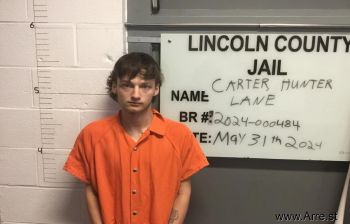 Hunter Lane Carter Mugshot