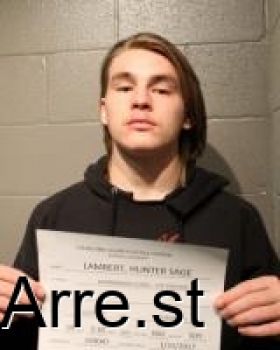 Hunter Sage Lambert Mugshot