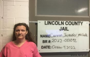 Jennifer Michelle Cannon Mugshot