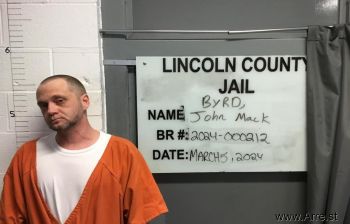 John Mack Byrd Mugshot