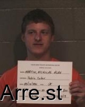 Nicholas Alan Martin Mugshot