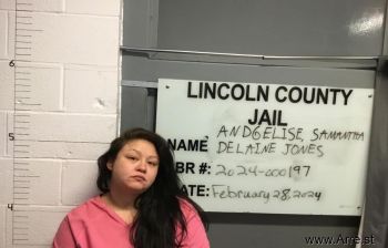 Samantha Delaine Jones Andgelise Mugshot