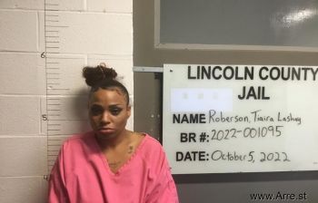 Tiaira Lashay Roberson Mugshot