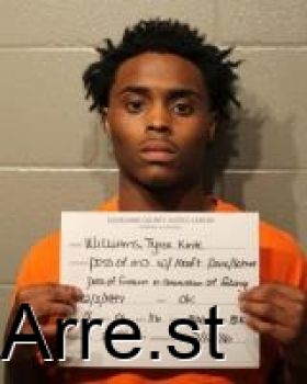 Tyree Kinte Williams Mugshot