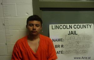 Andrew Luna Arrest Mugshot