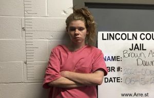 Ashley Brown Arrest Mugshot