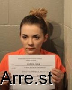 Abbie Morris Arrest Mugshot