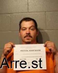 Adam Preston Arrest Mugshot