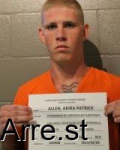 Akira Allen Arrest Mugshot