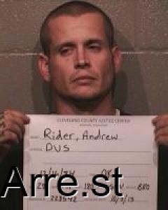 Andrew Rider Arrest Mugshot