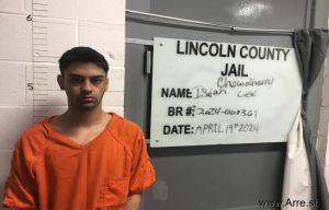 Isaiah Chowdhury Arrest Mugshot