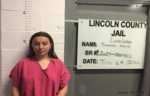 Jasmine Lonelodge Arrest Mugshot