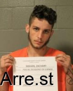 Zackary Mahan Arrest