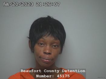 Brittany Shonta Sanders Mugshot