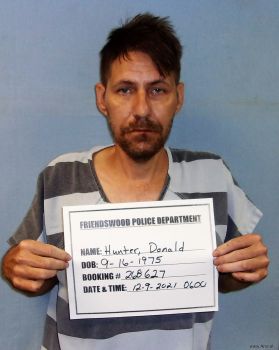 Donald Lee Hunter Mugshot