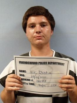 Dustin Bryant Nix Mugshot