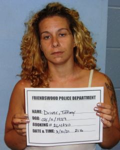 Tiffany Driver Arrest