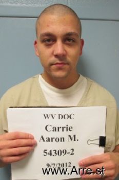 Aaron M Carrie Mugshot