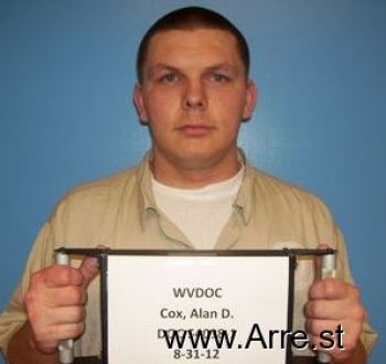 Alan D Cox Mugshot