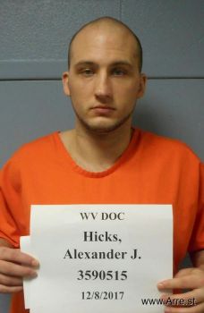 Alexander Joseph Hicks Mugshot