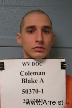 Blake A Coleman Mugshot