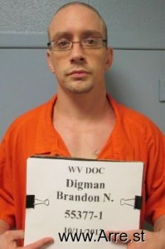 Brandon N Digman Mugshot