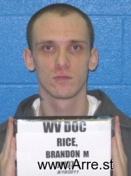 Brandon M Rice Mugshot