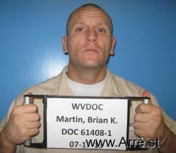 Brian K Martin Mugshot