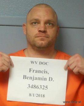 Benjamin Dale Francis Mugshot