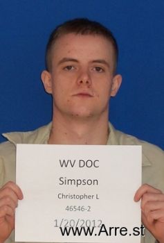 Christopher L Simpson Mugshot