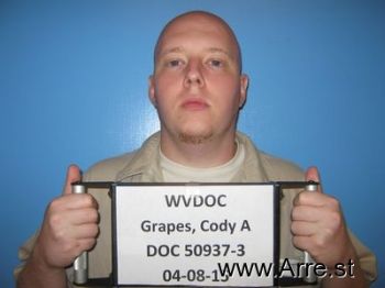 Cody A Grapes Mugshot