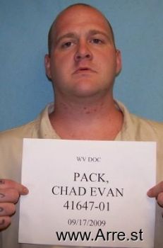 Chad Evan Pack Mugshot
