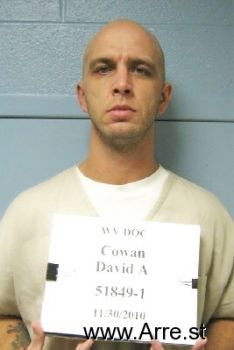 David A Cowan Mugshot