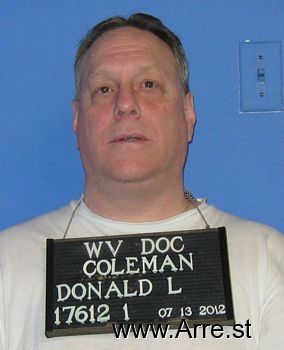 Donald L Coleman Mugshot