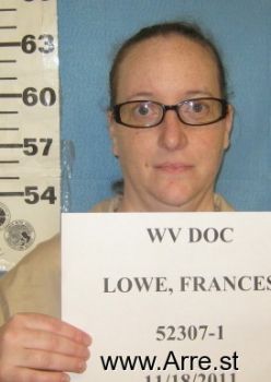 Frances  Lowe Mugshot