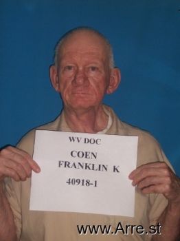 Franklin K Coen Mugshot