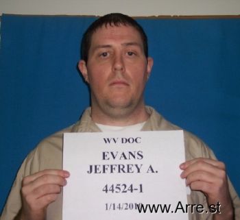 Jeffrey A Evans Jr Mugshot