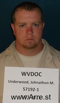 Johnathon M Underwood Mugshot