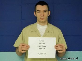 Jonathan W Vickers Mugshot