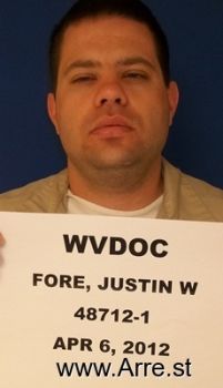 Justin W Fore Mugshot