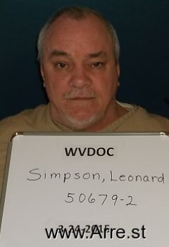 Leonard M Simpson Mugshot