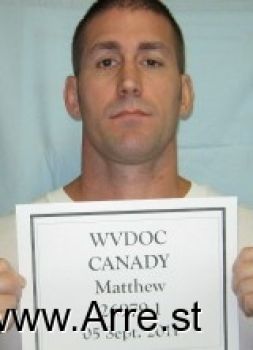 Matthew J Canady Mugshot