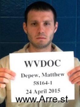 Matthew E Depew Mugshot