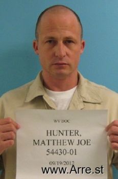 Matthew J Hunter Mugshot