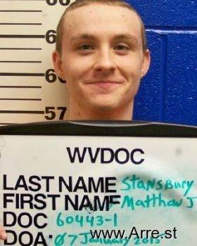 Matthew J Stansbury Mugshot