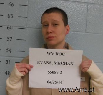 Meghan N Evans Mugshot