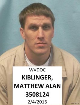 Matthew Alan Kiblinger Mugshot