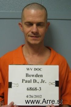 Paul D Bowden Jr Mugshot